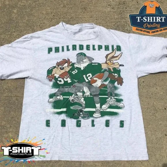 Vintage NFL Philadelphia Eagles Looney Tunes Shirt, Philadelphia Eagles  Shirt, F